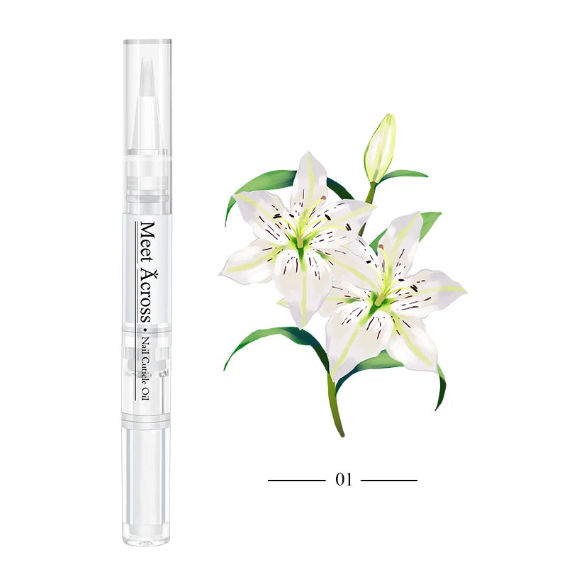 1PC Smells Nail Nutrition Oil Pen Nail Treatment Cuticle Revitalizer Oil Prevent Agnail Nail Polish Nourish Skin