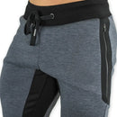 Men's Cotton Casual shorts 3/4 Jogger Capri Pants Breathable Below Knee Short Pants with Three Pockets