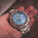 Proxima Mens Diver Watch Tuna Military Automatic Watches Mechanical Wristwatch 30Bar Waterproof Sapphire C3 Luminous NH35 Green