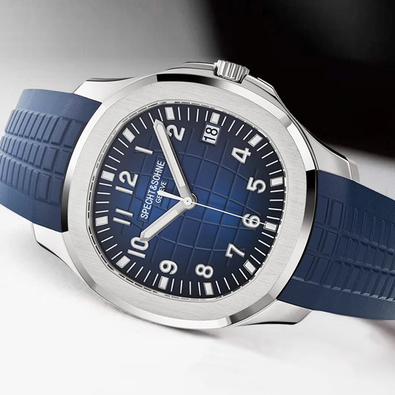 2024 Hot Selling Specht&Sohne Men's Automatic Watch Japan Machine Core Miyota 8215 Movt Classic Sports Wrist 50M Waterproof