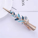 Flower Rhinestone Women Hair Accessories  Beautiful Floral Hair Clip Girls Hair Pins Sweet Wedding Headwear Crystal Barrette