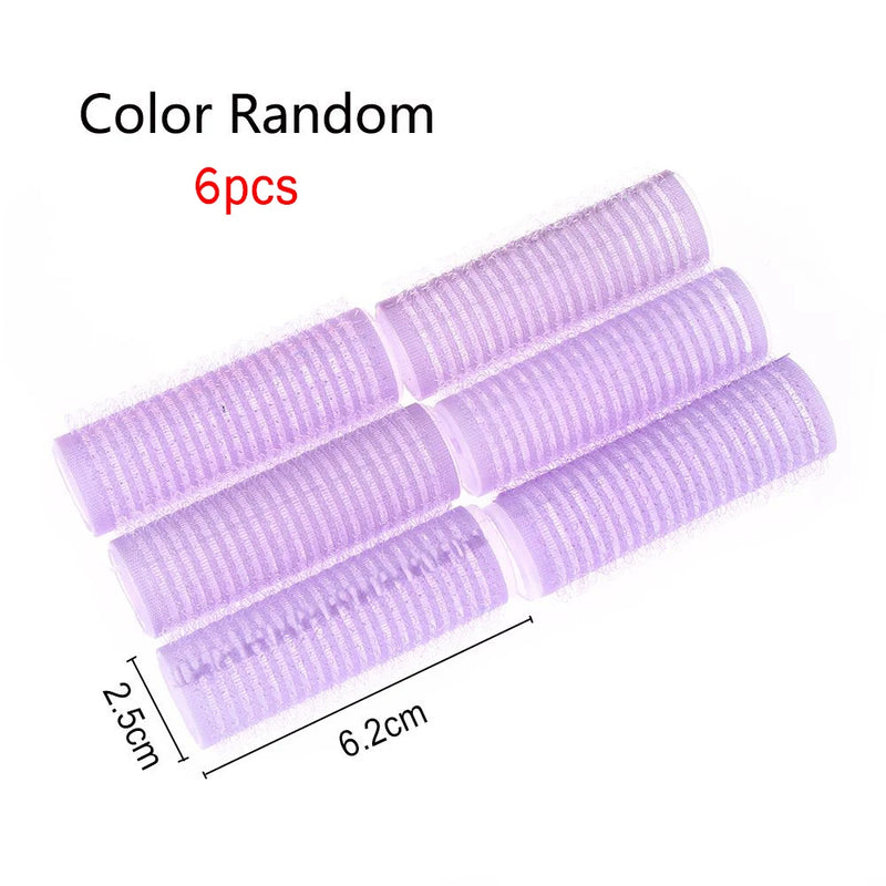 Multi Size Black Self Grip Hair Rollers Pro Salon Hairdressing Curlers Hair Design Sticky Cling Style For DIY Hair Styling