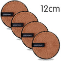 4 discos reutilizables desmaquillantes, paño de microfibra, toalla limpiadora facial, esponjas lavables para el cuidado de la piel, esponjas cosméticas.