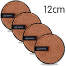 4 discos reutilizables desmaquillantes, paño de microfibra, toalla limpiadora facial, esponjas lavables para el cuidado de la piel, esponjas cosméticas.