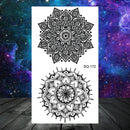 وشم مؤقت واقعي على شكل أشواك وتنين وذئب للرجال البالغين والأطفال وشم مزيف على شكل جمجمة نمر وأسد ورقبة وذراع ويدين وشم صغير