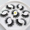 QSTY 7pairs 15-25mm 3D Mink Lashes Natural Long False Eyelashes Dramatic Volume Fake eye Lash Makeup for eyelashe extension