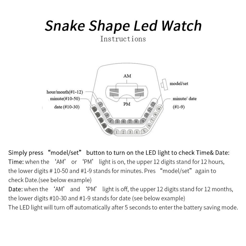 Personalized Men's Watch Men Led Watches Unique Dial Black Stainless Steel Multifunctional Electronics Wristwatches Reloj Hombre