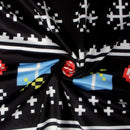 Christmas Mini Dresses For Women Fashion Christmas Trees Print Long Sleeve Loose Dress 2022 New Year Autumn Ladies Party Dress