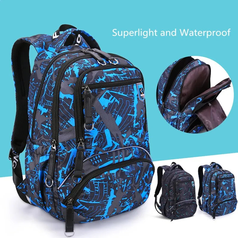 Fengdong high school backpack College Student school backpack big School Bags for Teenage boys Casual Sports backpack Rucksack