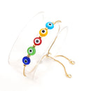 GO2BOHO Turkish Eye Bracelet For Women Nazar Female Jewelry Stainless Steel Chain Bracelets Adjustable Pulseras Mujer Moda