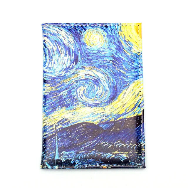 Cartoon Dinosaur & Crocodile Animals Passport Cover Men Women PU Leather Travel Passport Holder Case Card ID Holders 14.5*10cm