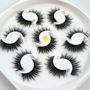 QSTY 7pairs 15-25mm 3D Mink Lashes Natural Long False Eyelashes Dramatic Volume Fake eye Lash Makeup for eyelashe extension