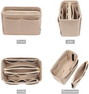 Purse Organizer Insert, Felt Bag organizer with zipper,Bag in bag, Handbag & Tote Shaper,Perfect For Speedy Neverfull