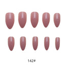 Fake Nails 100PCS Claw Shape Full Cover Wearable DisassemblyGlossy Pure White Red Orange Natural False Nails Tips