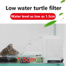 Aquarium Turtle Low Water Level Mini Filter Pump Fish Tank Hanging Waterfall Turtle Filter Pump Fish Turtle Water Circulation