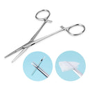 1pc Surgical Steel Tweezers for Catch Bar Grasp Clamp Plier Professional Clip Hold Pole Balls Forceps Body Piercing Jewelry Tool