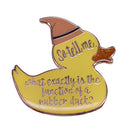 Weasley Inspired rubber duck Lapel Pin