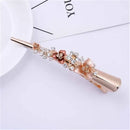 Flower Rhinestone Women Hair Accessories  Beautiful Floral Hair Clip Girls Hair Pins Sweet Wedding Headwear Crystal Barrette