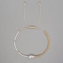 Go2BoHo Baroque Pearl Bracelet Simple Thin Bracelets for Women Fashion Jewelry Gift Miyuki Seed Beads Adjustable Pulseras