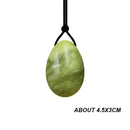 Natural Jade Massage Yoni Egg Vaginal Balls Muscle Massage Ball Women Jade Yoni Wand Kegel Exerciser Drilled Tightening Vagina