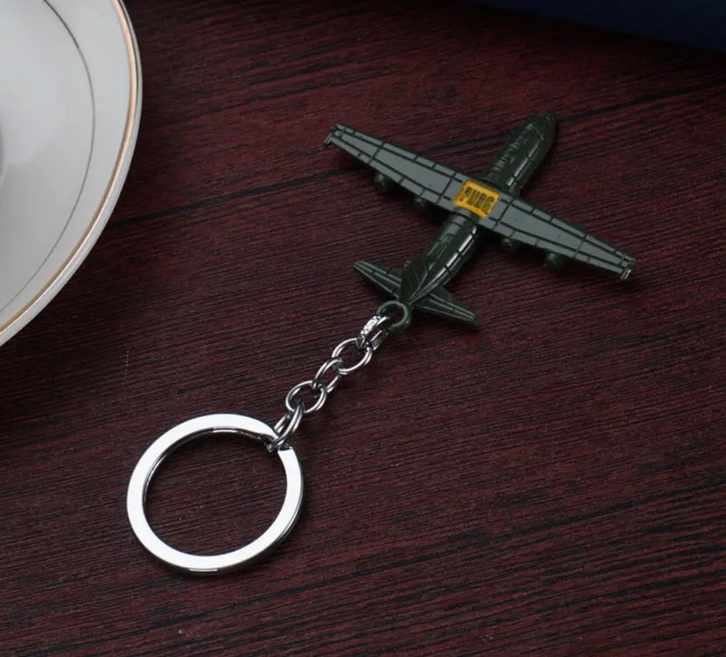 PUBG Fashion Eat Chicken Keychain Battlegrounds Backpack Battle Frying Pan Helmet 98k Key Ring Woman Man Jewwlry Wholesale