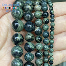 Natural Rhyolite Jaspers Loose Round Beads For Jewelry Making 4-12 MM DIY Bracelets Accessories 15" Wholesale