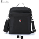 New upgrade Men Shoulder Bag Brand Casual Messenger Bags Waterproof Man Purse Oxford Zipper Crossbody Can Be Equipped With Belt