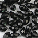 YHBZRET Waterdrop Pendant Austrian crystal beads 8*13mm 30pcs Teardrop glass loose bead for jewelry making bracelet Earrings DIY