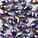 YHBZRET Waterdrop Pendant Austrian crystal beads 8*13mm 30pcs Teardrop glass loose bead for jewelry making bracelet Earrings DIY