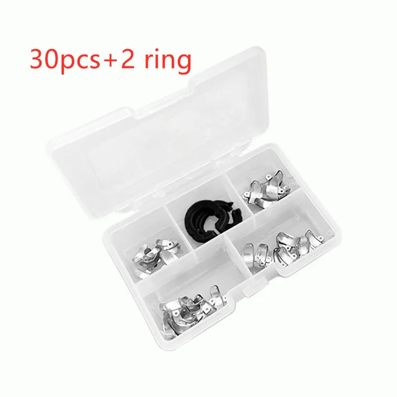 Dental Sectional Matrix System Sectional Contoured Metal Matrices Matrix Bands Resin Clamping Ring Dental Pliers Dentist Tools