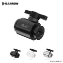 BARROW Water Valve Switch Aluminium Handle Double G1/4' Inner Female to Female Switch F to F Interface Metal V TLQFS-V1