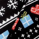 Christmas Mini Dresses For Women Fashion Christmas Trees Print Long Sleeve Loose Dress 2022 New Year Autumn Ladies Party Dress