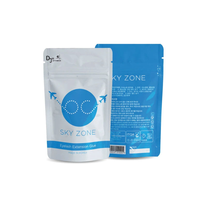 10 bottles Sky Zone Glue Eyelash Extensions Glue 1-2s dry time Fastest Strongest Lash Glue 5ml Most Powerful keep 6-7weeks