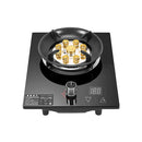 Household Gas Stove Hob Gas Burner Built-in Gas Cooker Desktop Gas Cooktop Timed Liquefied Gas Stove Cooktop estufa de gas