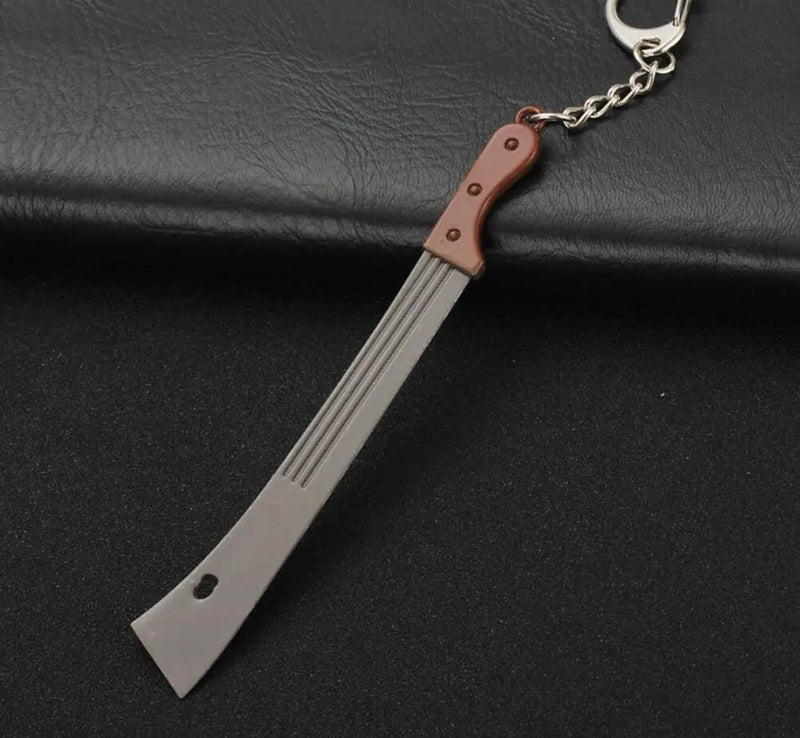 PUBG Fashion Eat Chicken Keychain Battlegrounds Backpack Battle Frying Pan Helmet 98k Key Ring Woman Man Jewwlry Wholesale