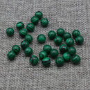 20Pcs Natural Stone Beads 8 MM Without Hole Round Semi-Precious For Potted Plants Fish Tank Decorations