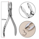 1pc Surgical Steel Tweezers for Catch Bar Grasp Clamp Plier Professional Clip Hold Pole Balls Forceps Body Piercing Jewelry Tool