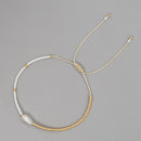 Go2BoHo Baroque Pearl Bracelet Simple Thin Bracelets for Women Fashion Jewelry Gift Miyuki Seed Beads Adjustable Pulseras