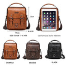 JEEP BULUO Bolsos de negocios multifunción para hombre, nuevo bolso de hombro para hombre, bolso bandolera de cuero de gran capacidad, bandolera de gran marca