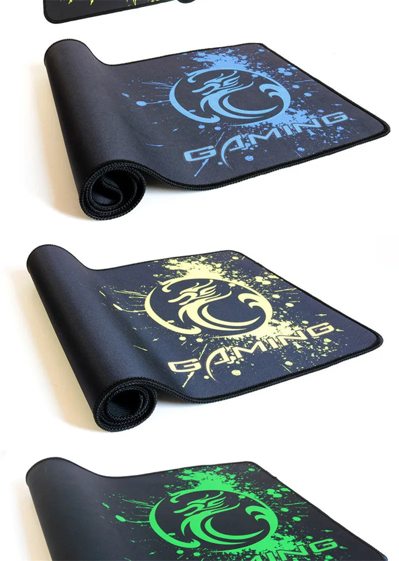 iMICE Large Mouses Pad & X7 Wired Gaming Mouse 7 Buttons 2400 DPI LED Optical USB Ergonomic Game Mouse Mice For Laptop Computer