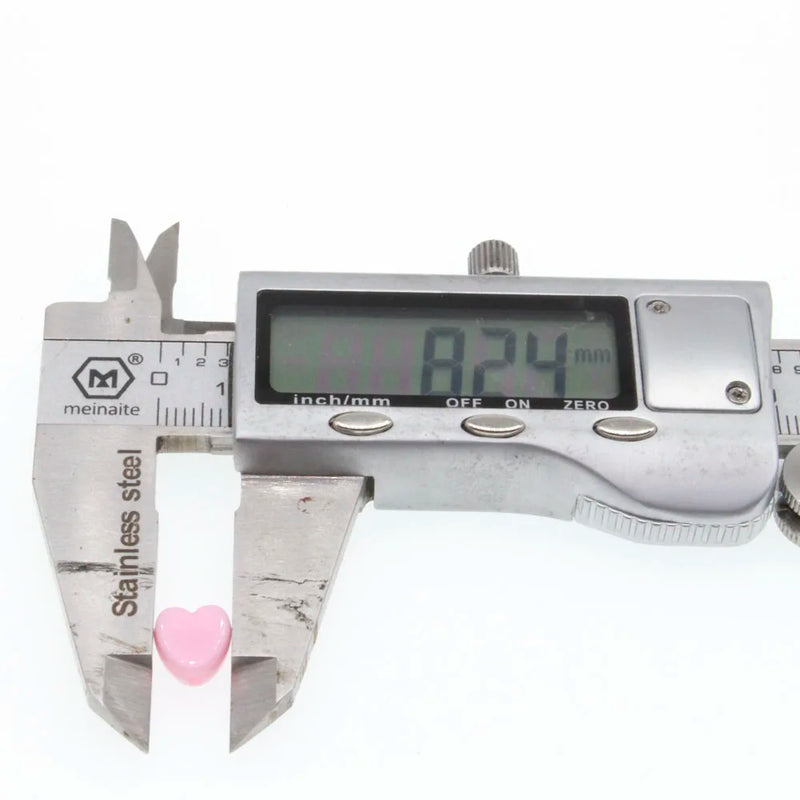 Acrylic Charm Beads Heart Mixed For DIY Jewelry Making 8mm