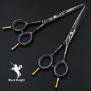 Juego de tijeras de peluquería profesional de 5,5 pulgadas, tijeras de corte y entresacado, alta calidad y personalidad.