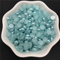 4mm 6mm 8mm 10mm Imitation Pearl Half Round Pearl Flat Back Scrapbook Beads For Phone Case Scrapbook DIY Jewelry Making
