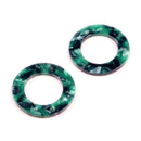 Leopard Print,Tortoise Shell Earring Charm,Acetate Acrylic Beads,Circle Shaped,Boho,Earring Parts,Ohrringe finding,40mm-ACE220