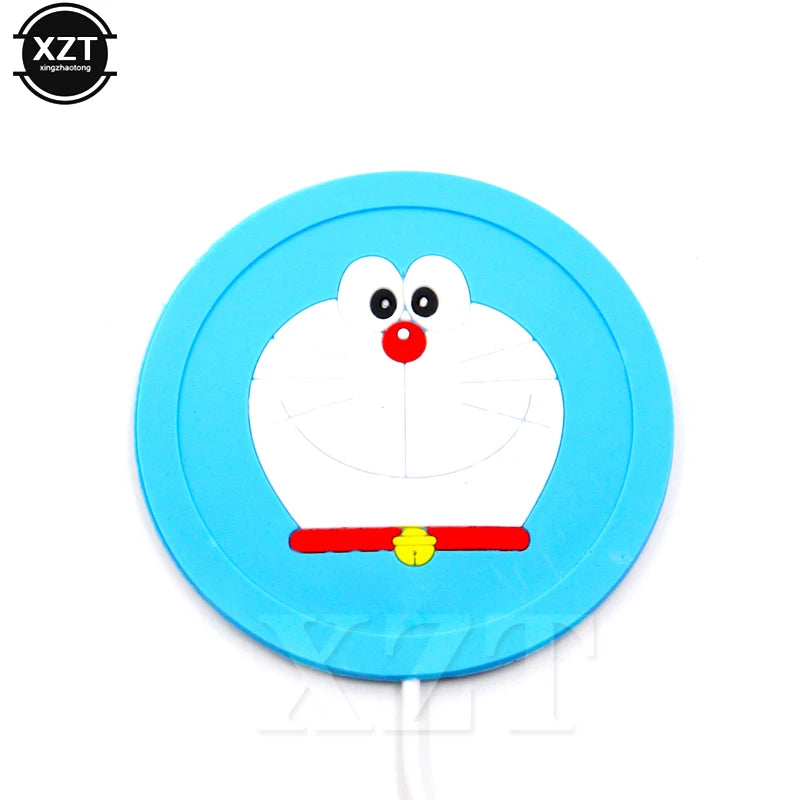 1pcs newest USB Cute Cartoon 5V Silicone Coaster Heat Warmer Heater Milk Tea Coffee Mug Drinks Beverage high quality