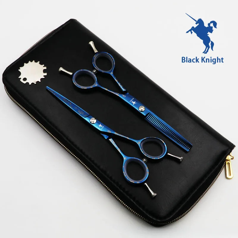 Juego de tijeras de peluquería profesional de 5,5 pulgadas, tijeras de corte y entresacado, alta calidad y personalidad.