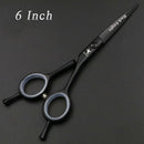 Juego de tijeras de peluquería profesional de 5,5 pulgadas, tijeras de corte y entresacado, alta calidad y personalidad.