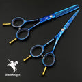 Juego de tijeras de peluquería profesional de 5,5 pulgadas, tijeras de corte y entresacado, alta calidad y personalidad.