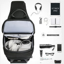 Mark Ryden New Anti-thief Crossbody Bag Waterproof Men Sling Bag Fit 9.7 inch Ipad Fashion Shoulder Bag