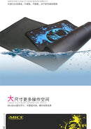 iMICE Large Mouses Pad & X7 Wired Gaming Mouse 7 Buttons 2400 DPI LED Optical USB Ergonomic Game Mouse Mice For Laptop Computer